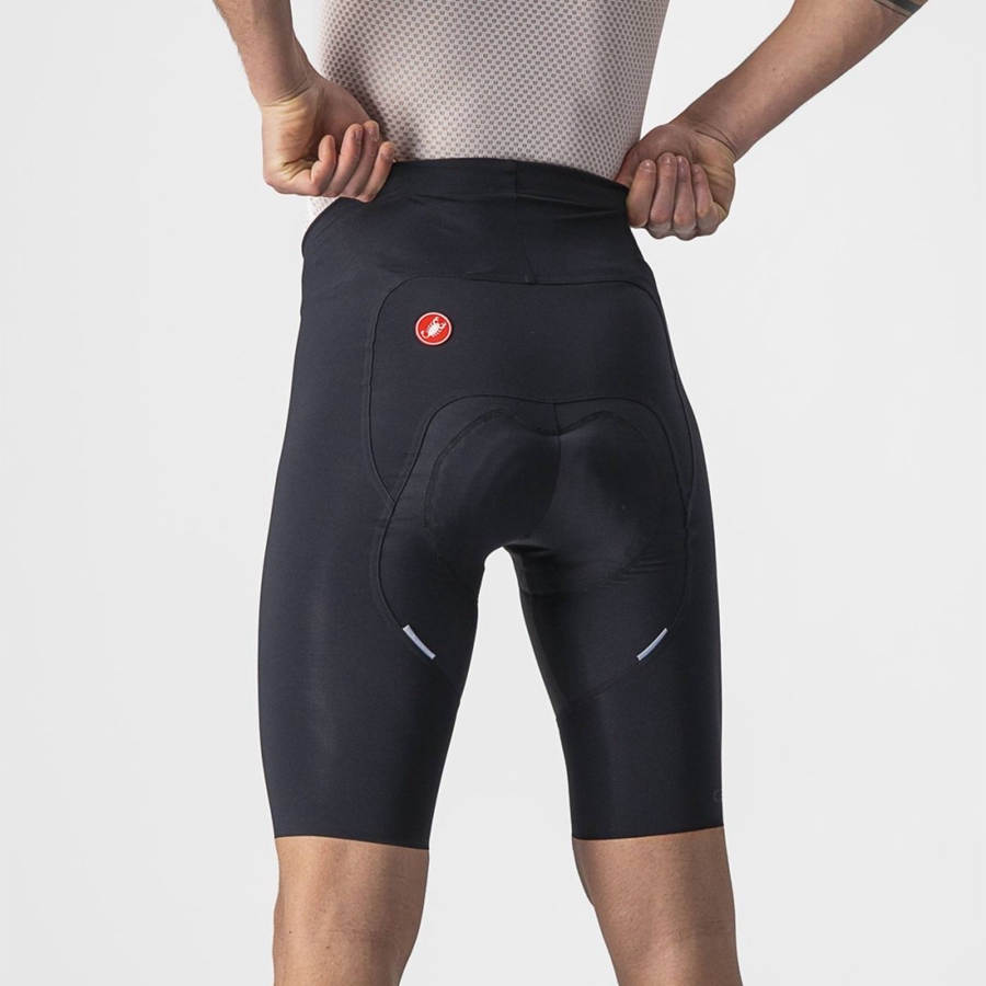 Castelli FREE AERO RC Rövidnadrág Férfi Fekete | IUOLKNC-25