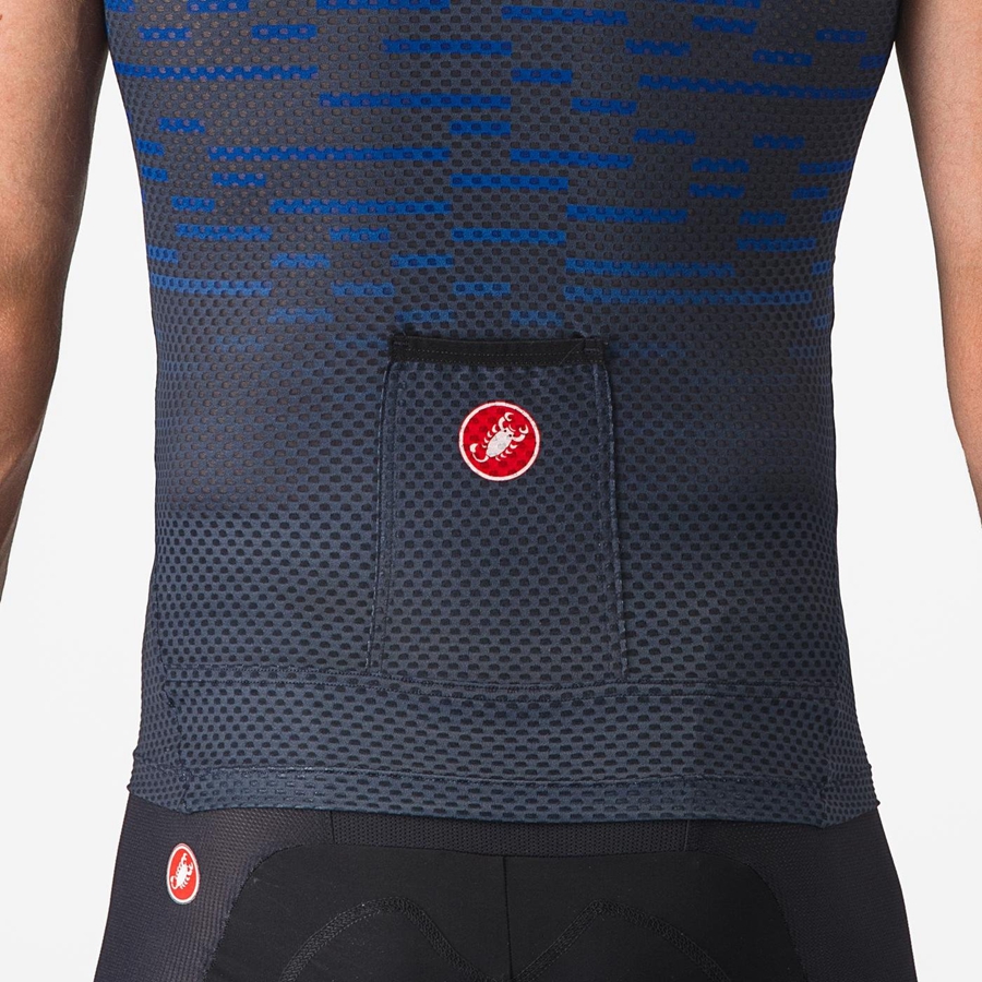 Castelli INSIDER SLEEVELESS Mez Férfi Kék | PETIGNH-83