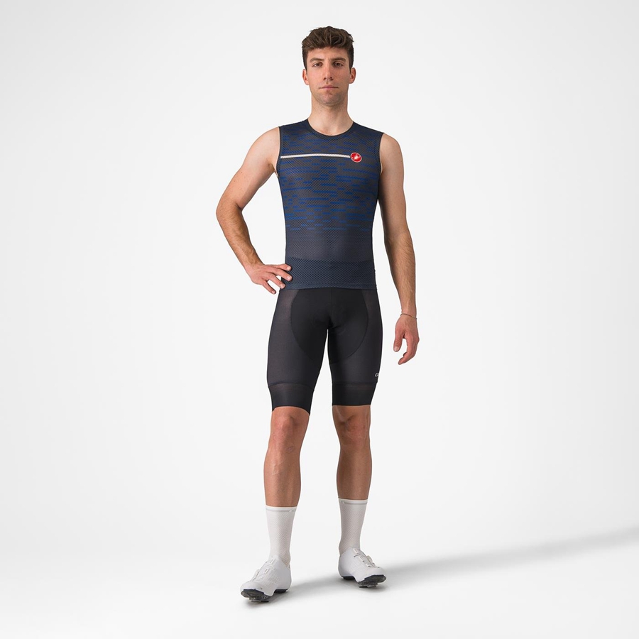 Castelli INSIDER SLEEVELESS Mez Férfi Kék | PETIGNH-83