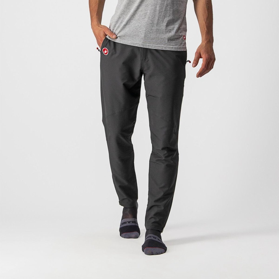 Castelli MILANO PANT Leggings Férfi Fekete | YWCGOPU-64