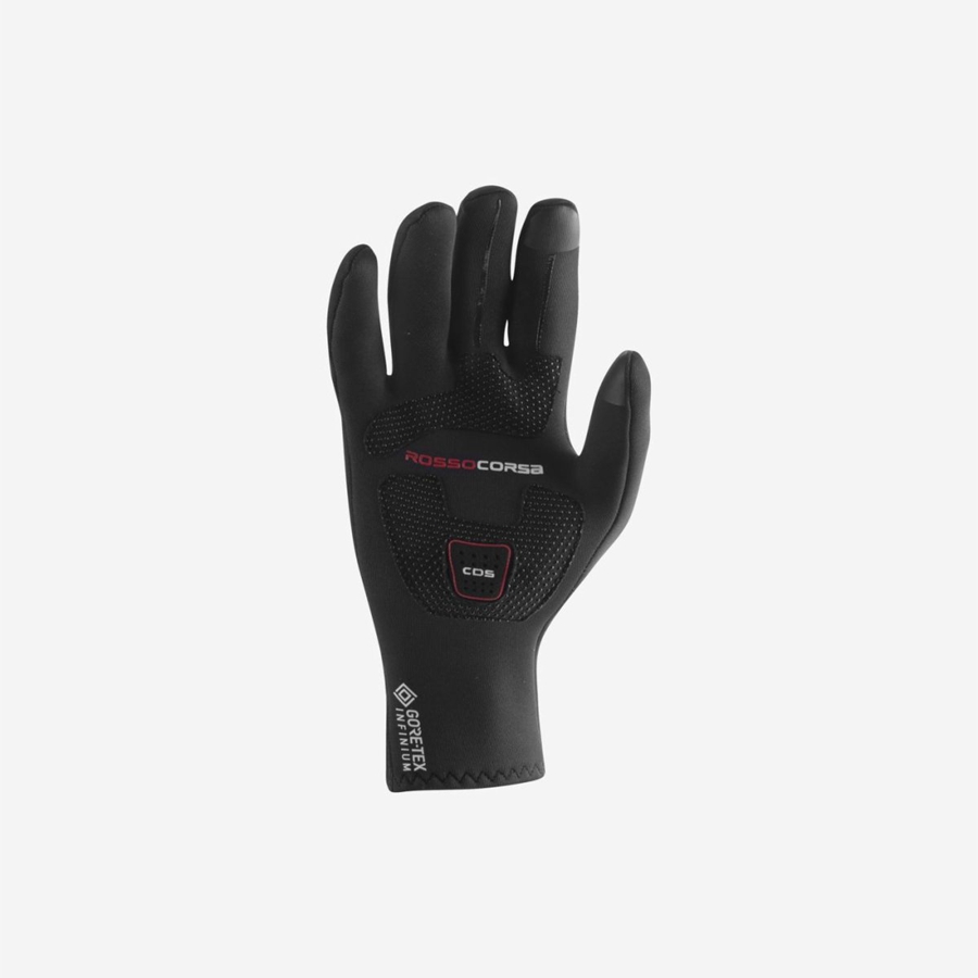 Castelli PERFETTO MAX Kesztyű Férfi Fekete | BIPRUKC-40