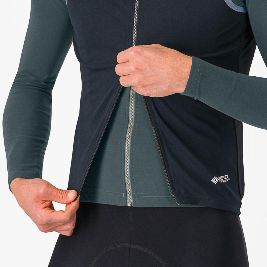 Castelli PERFETTO RoS 2 Mellény Férfi Fekete | ECLFRQO-50