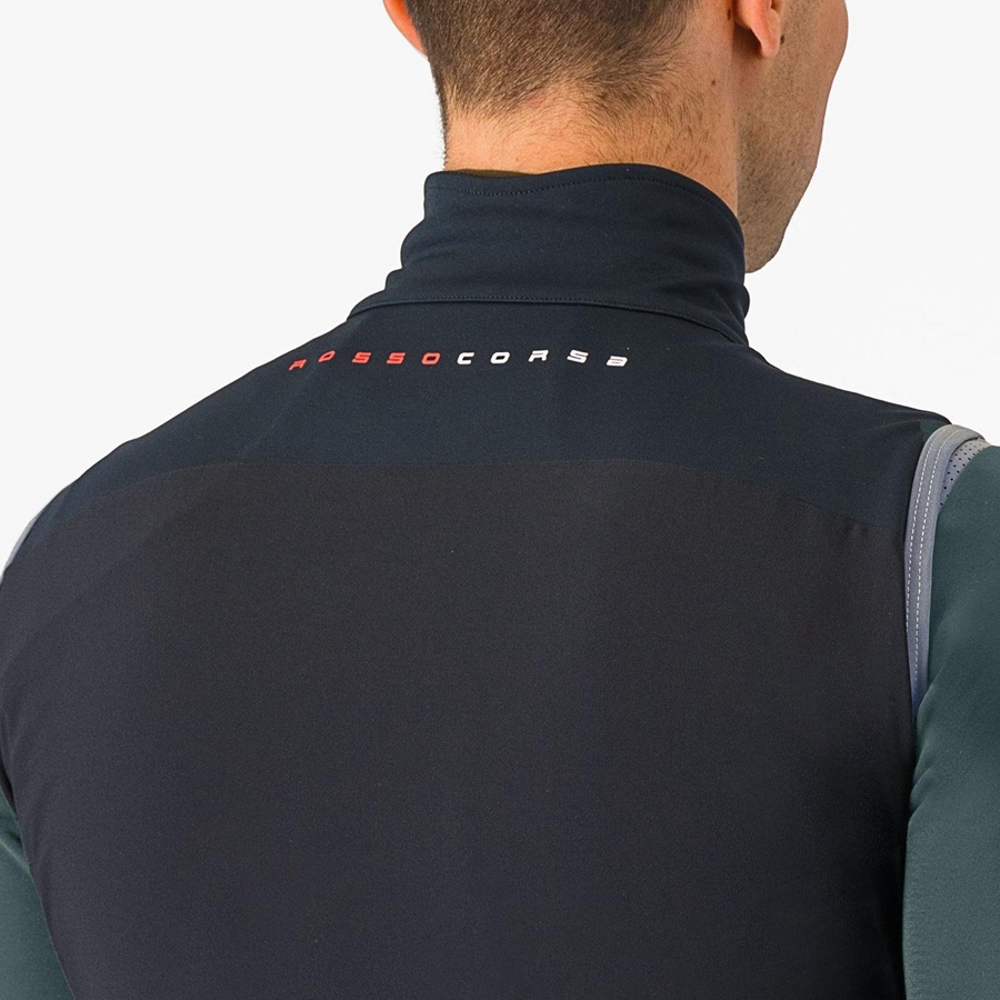 Castelli PERFETTO RoS 2 Mellény Férfi Fekete | ECLFRQO-50