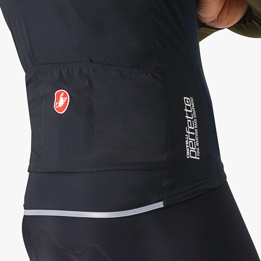 Castelli PERFETTO RoS 2 Mellény Férfi Fekete | ECLFRQO-50