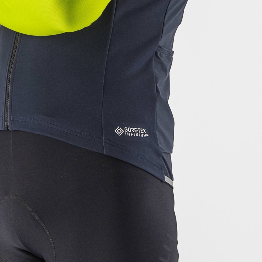 Castelli PERFETTO RoS 2 Mellény Férfi Kék | PAOYRNB-67