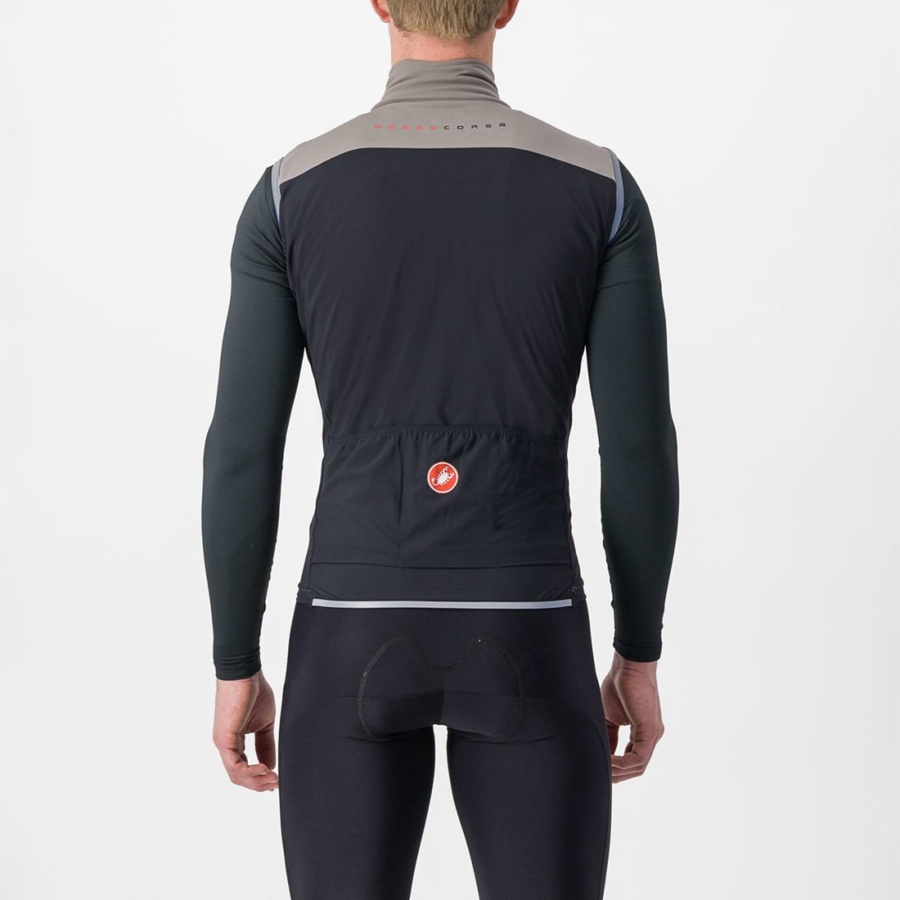 Castelli PERFETTO RoS 2 Mellény Férfi Szürke | AHTFNCP-93