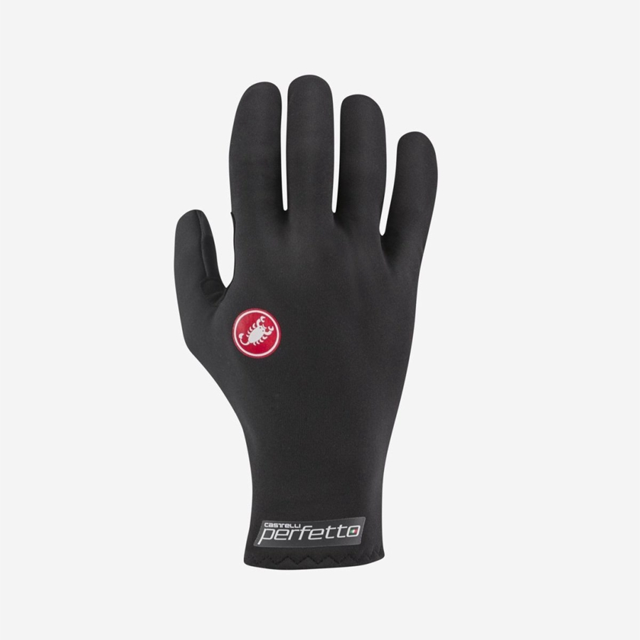 Castelli PERFETTO RoS Kesztyű Férfi Fekete | GNHTKPW-02