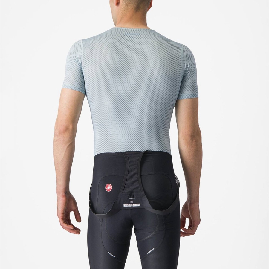 Castelli PRO MESH 2.0 SHORT SLEEVE Base Layer Férfi Kék | SODCVKM-52