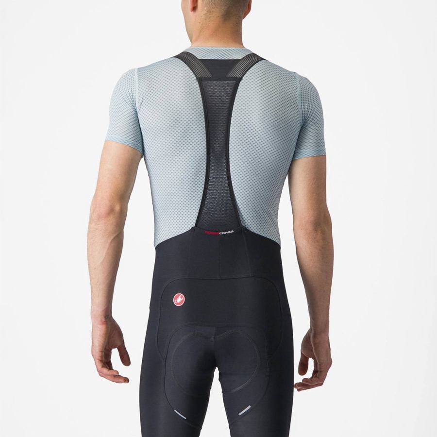 Castelli PRO MESH 2.0 SHORT SLEEVE Base Layer Férfi Kék | SODCVKM-52