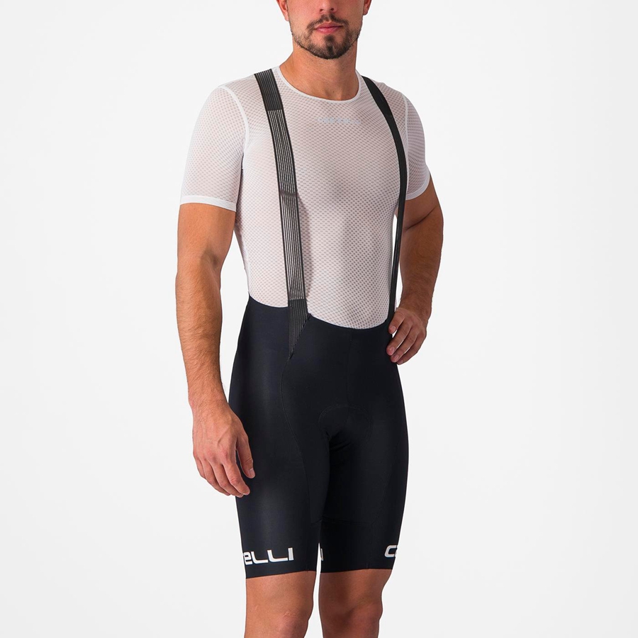 Castelli PRO MESH 2.0 SHORT SLEEVE Base Layer Férfi Fehér | RCKEPZQ-82