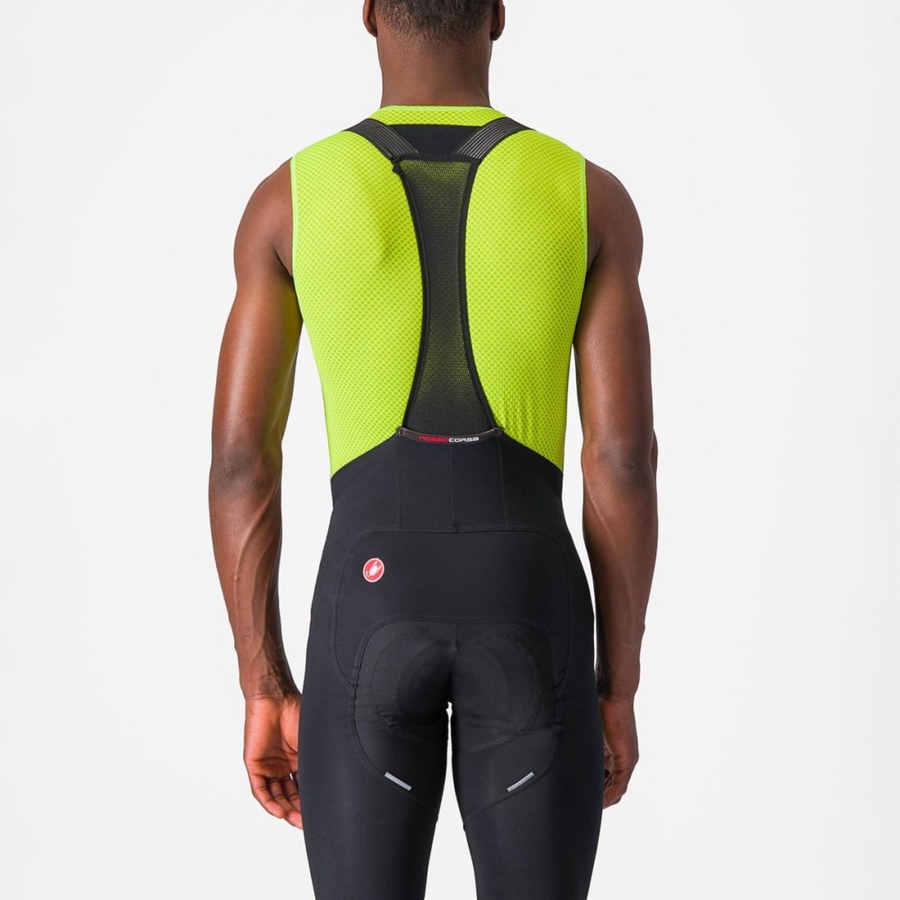 Castelli PRO MESH 2.0 SLEEVELESS Base Layer Férfi Világos Zöld | SQLJKFA-18