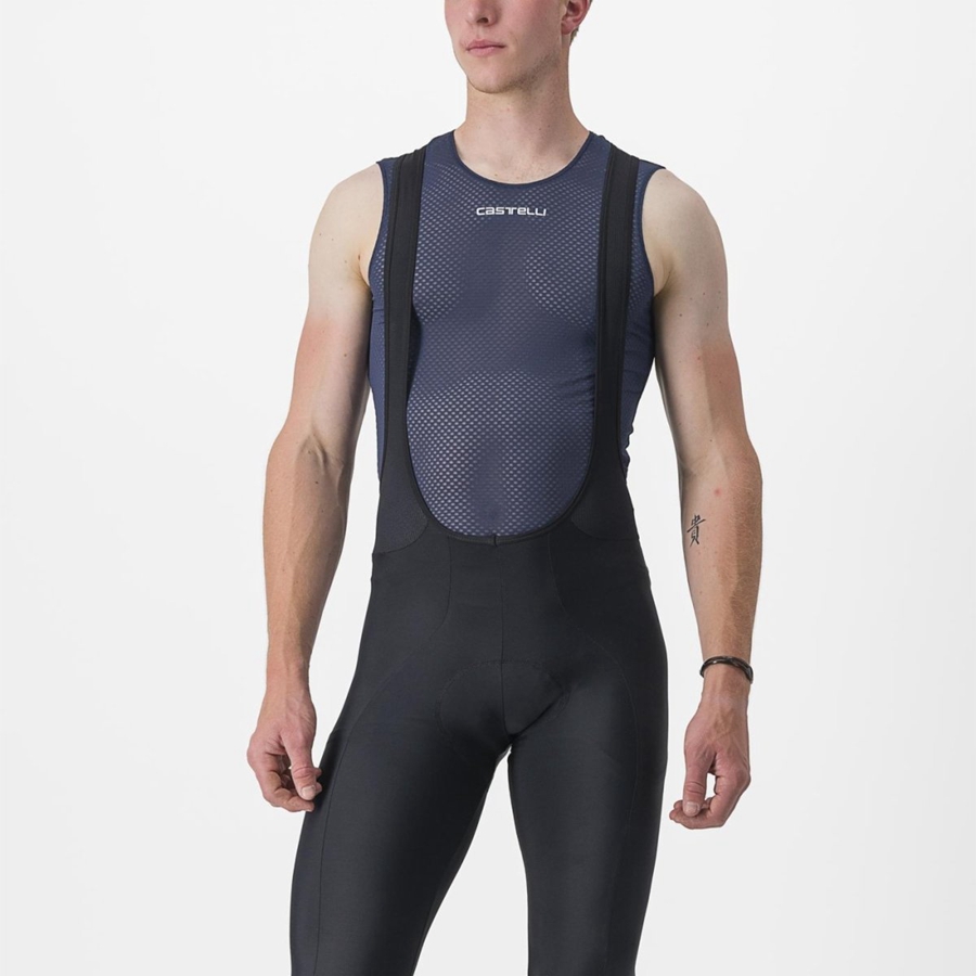 Castelli PRO MESH 2.0 SLEEVELESS Base Layer Férfi Kék | ETNAMBS-36