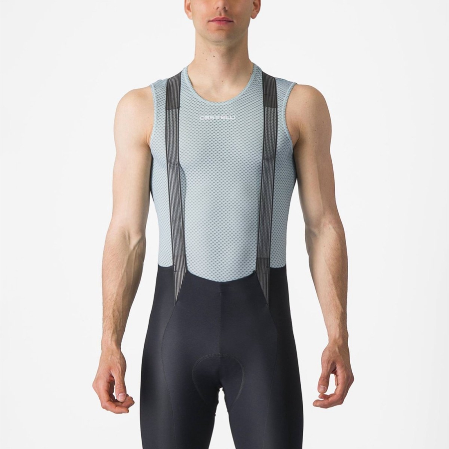 Castelli PRO MESH 2.0 SLEEVELESS Base Layer Férfi Kék | BMNXHRD-72