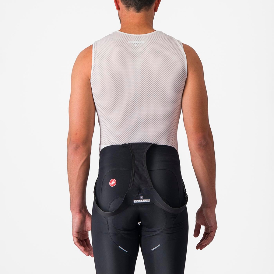 Castelli PRO MESH 2.0 SLEEVELESS Base Layer Férfi Fehér | KEUFJAS-92