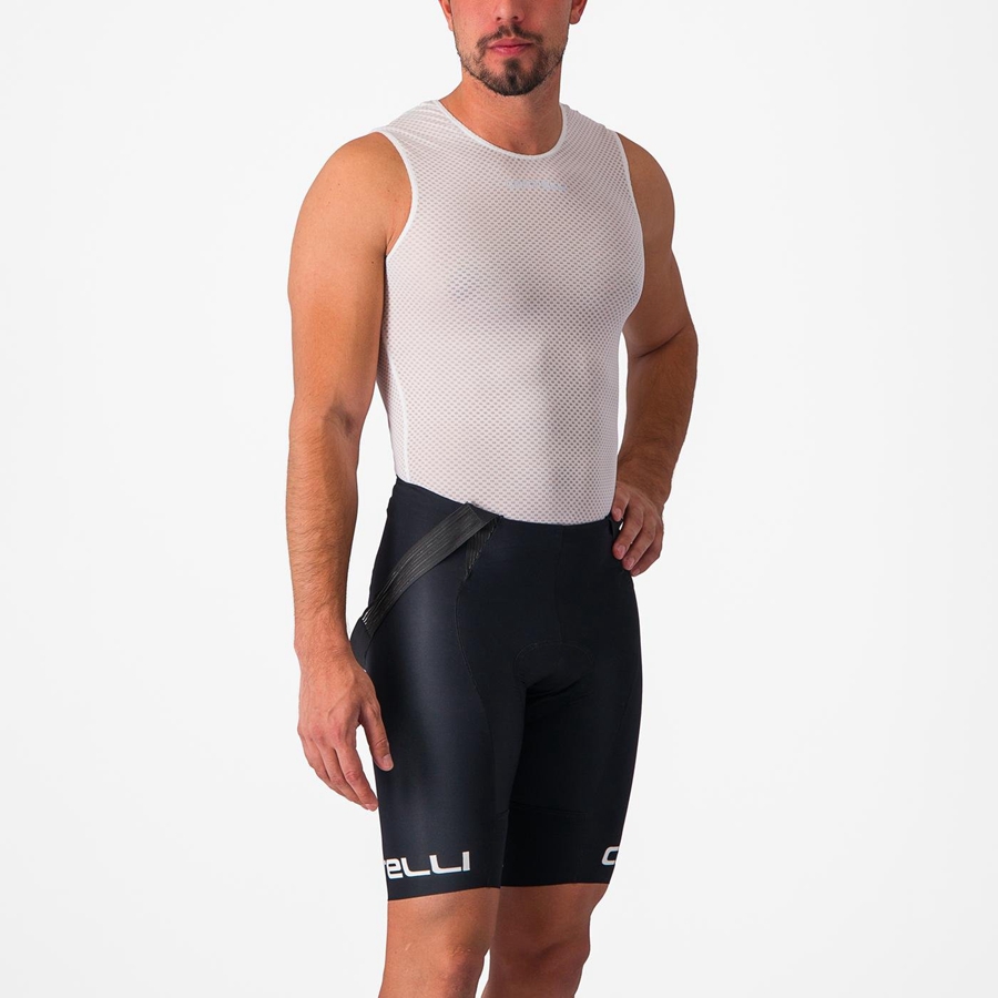 Castelli PRO MESH 2.0 SLEEVELESS Base Layer Férfi Fehér | KEUFJAS-92