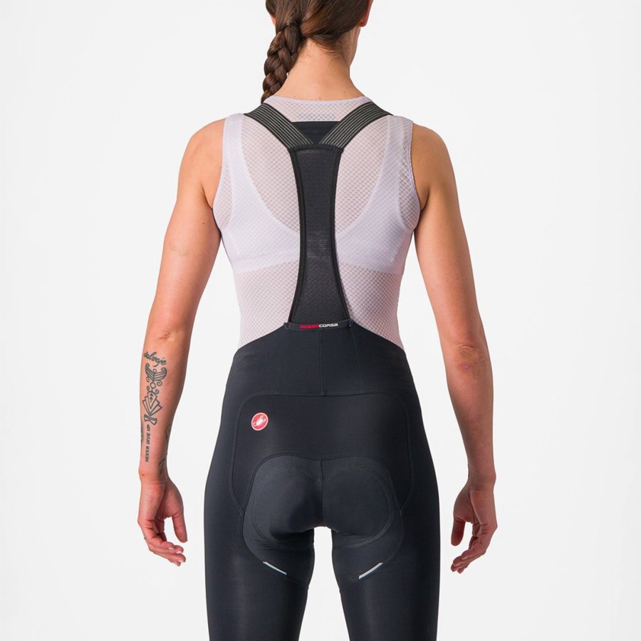 Castelli PRO MESH W SLEEVELESS Base Layer Női Lila Fehér | YZNIVKB-84