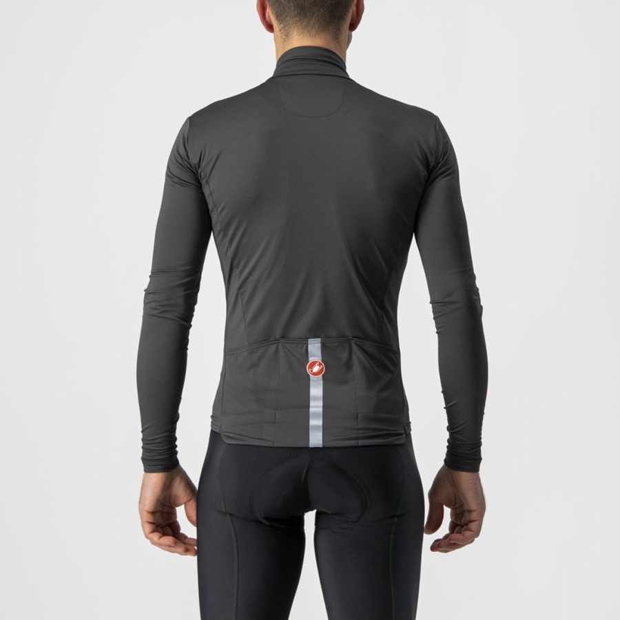 Castelli PRO THERMAL MID LS Mez Férfi Sötétszürke | YNTUPCA-45