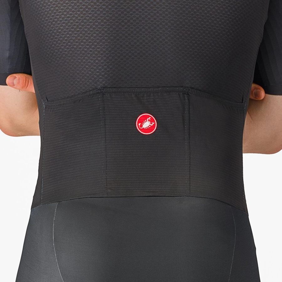 Castelli SANREMO BTW Speedsuit Férfi Fekete | PIMVSRD-23