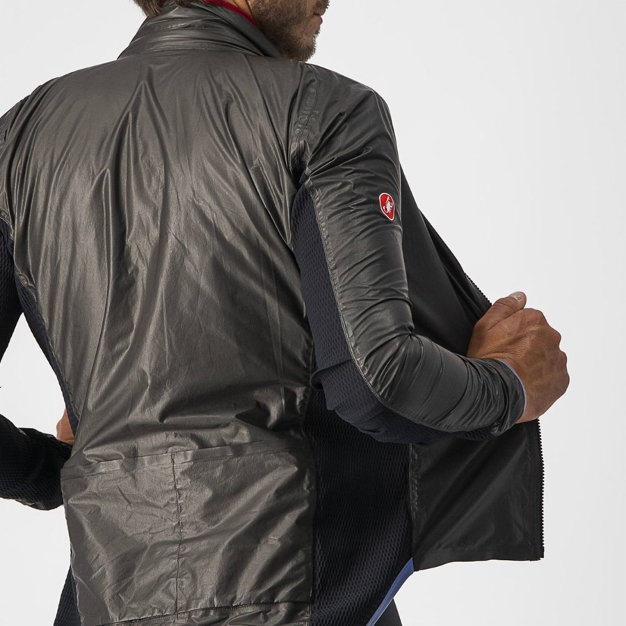 Castelli SLICKER PRO Védelem Férfi Fekete | QMJTDYB-07