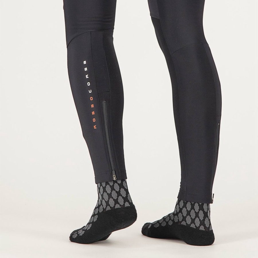 Castelli SORPASSO RoS W Leggings Női Fekete | AQBPKWU-64