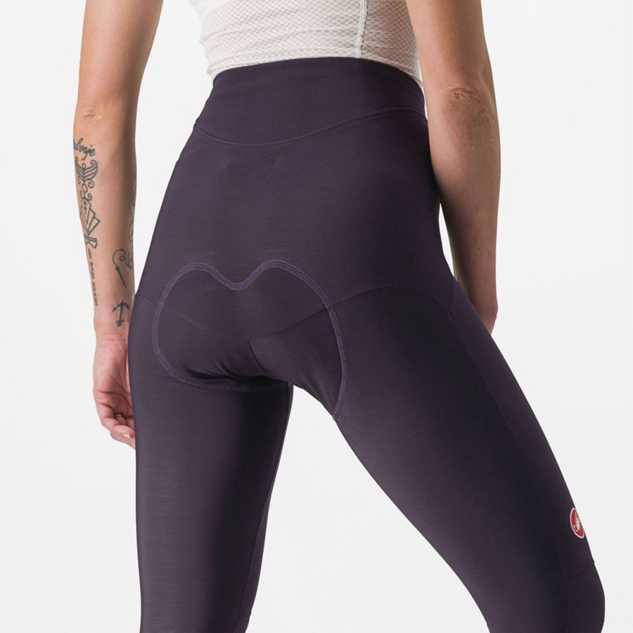 Castelli SORPASSO RoS W Leggings Női Titán | IPBFMUK-35