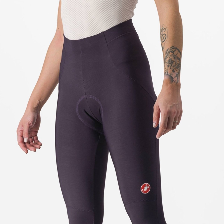 Castelli SORPASSO RoS W Leggings Női Titán | IPBFMUK-35