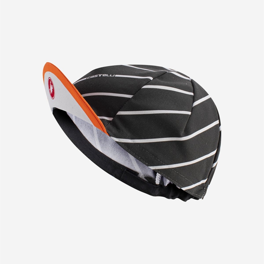 Castelli SPEED STRADA Sapka Férfi Sötétszürke | OGSXNUE-60