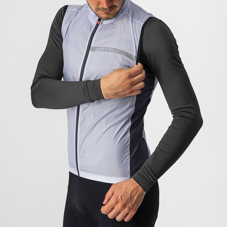 Castelli SQUADRA STRETCH Mellény Férfi Titán Szürke Sötétszürke | YADEIBR-40