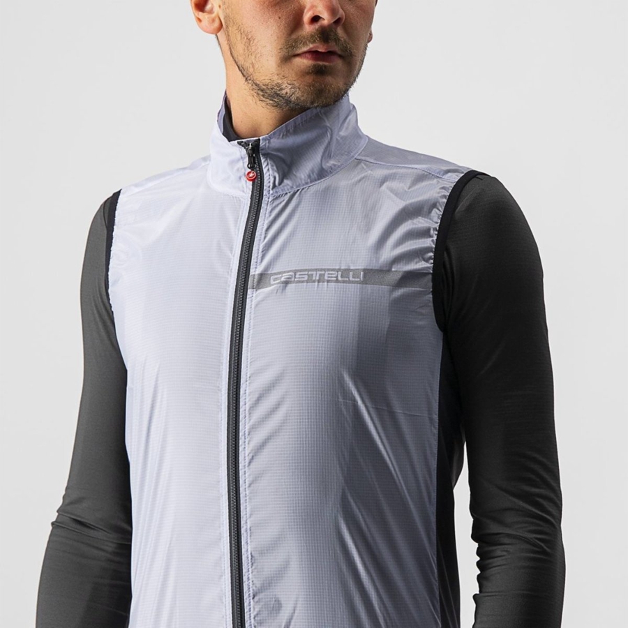 Castelli SQUADRA STRETCH Mellény Férfi Titán Szürke Sötétszürke | YADEIBR-40