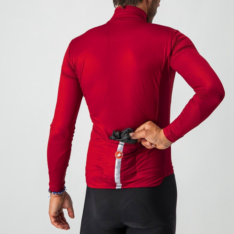 Castelli SQUADRA STRETCH Védelem Férfi Fekete Sötétszürke | NSYWDLK-59