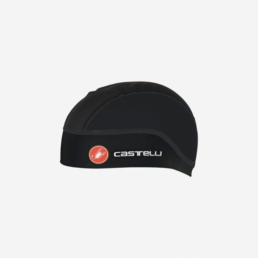 Castelli SUMMER SKULL Sapka Férfi Fekete | IDLYPVA-70