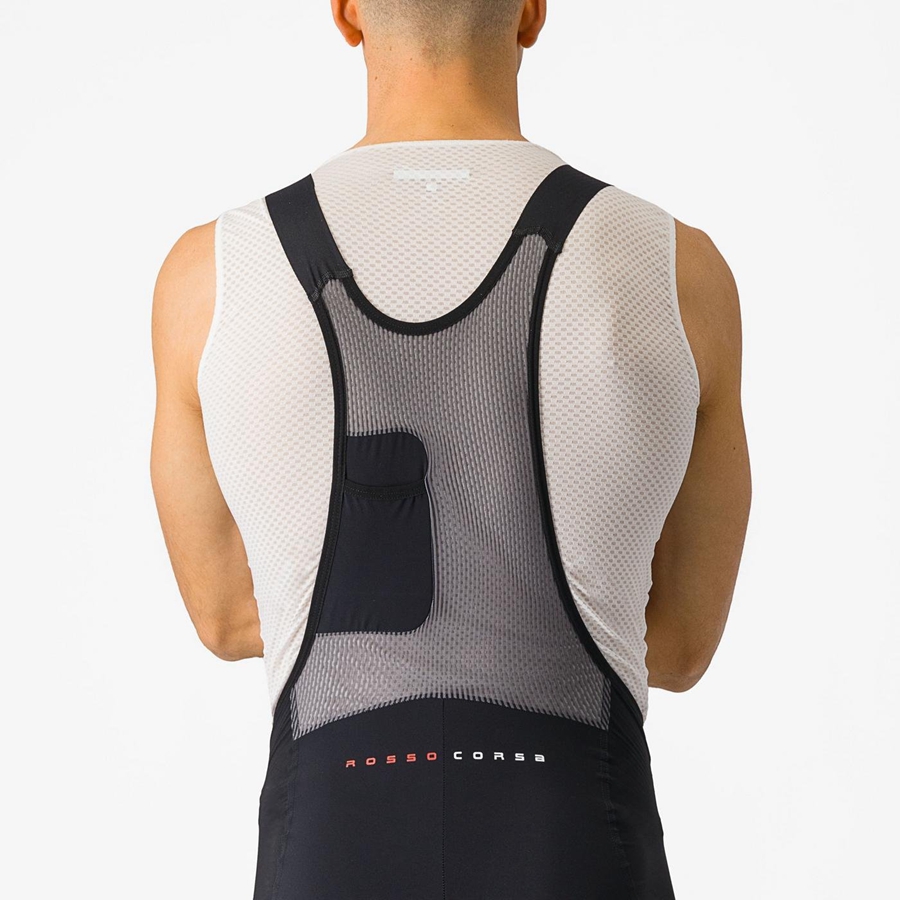 Castelli SUPERLEGGERA Rövidnadrág Bib-vel Férfi Fekete | OJDWBXK-47