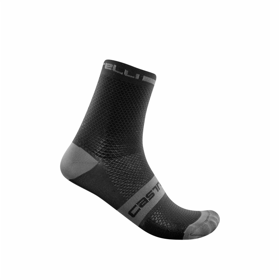 Castelli SUPERLEGGERA T 12 Zokni Férfi Fekete | IBOTUGD-40