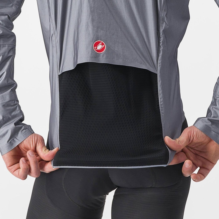 Castelli TEMPESTA LITE Védelem Férfi Szürke | ONPRQBT-79