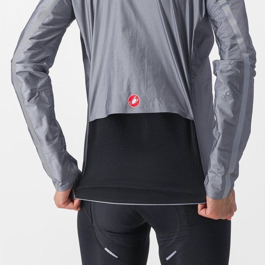 Castelli TEMPESTA LITE W Védelem Női Szürke | JLXDAGF-05