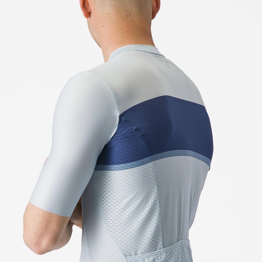 Castelli TRADIZIONE Mez Férfi Kék Kék Szürke | QZDBRCS-69