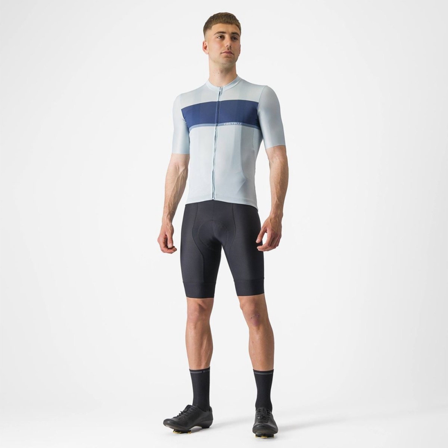 Castelli TRADIZIONE Mez Férfi Kék Kék Szürke | QZDBRCS-69