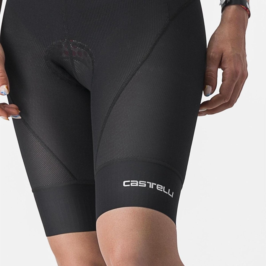 Castelli TRAIL W LINER Rövidnadrág Női Fekete | FUWBQJH-18