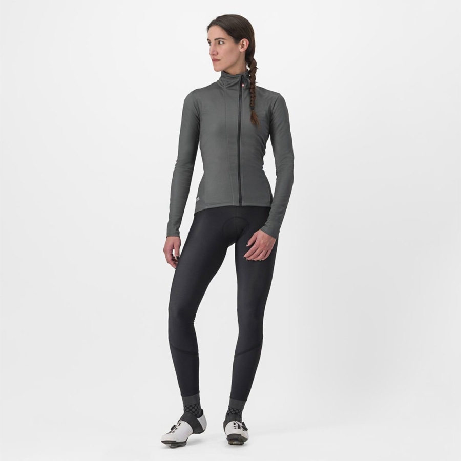 Castelli TRANSITION 2 W Kabát Női Szürke | FYBCWEQ-49