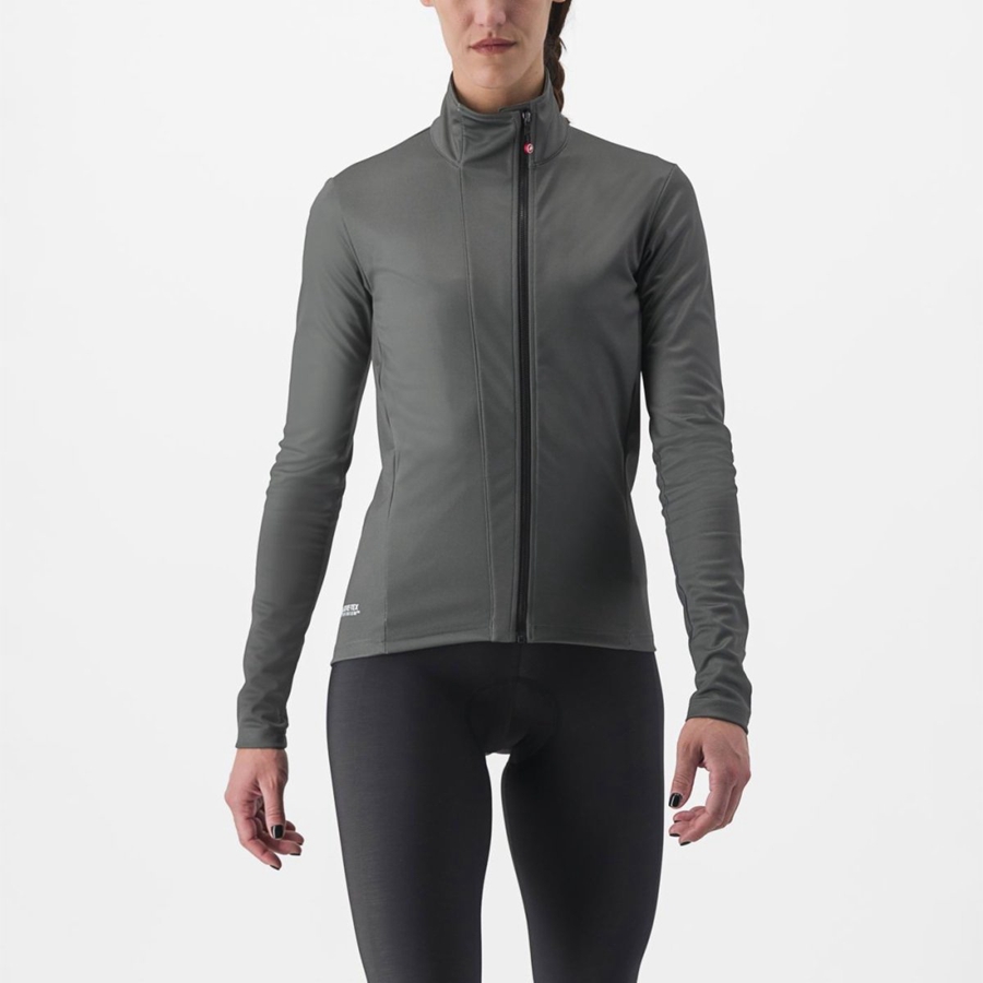 Castelli TRANSITION 2 W Kabát Női Szürke | FYBCWEQ-49