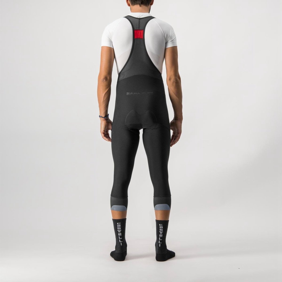 Castelli TUTTO NANO BIB KNICKER Leggings Férfi Fekete | RNIGHDX-89