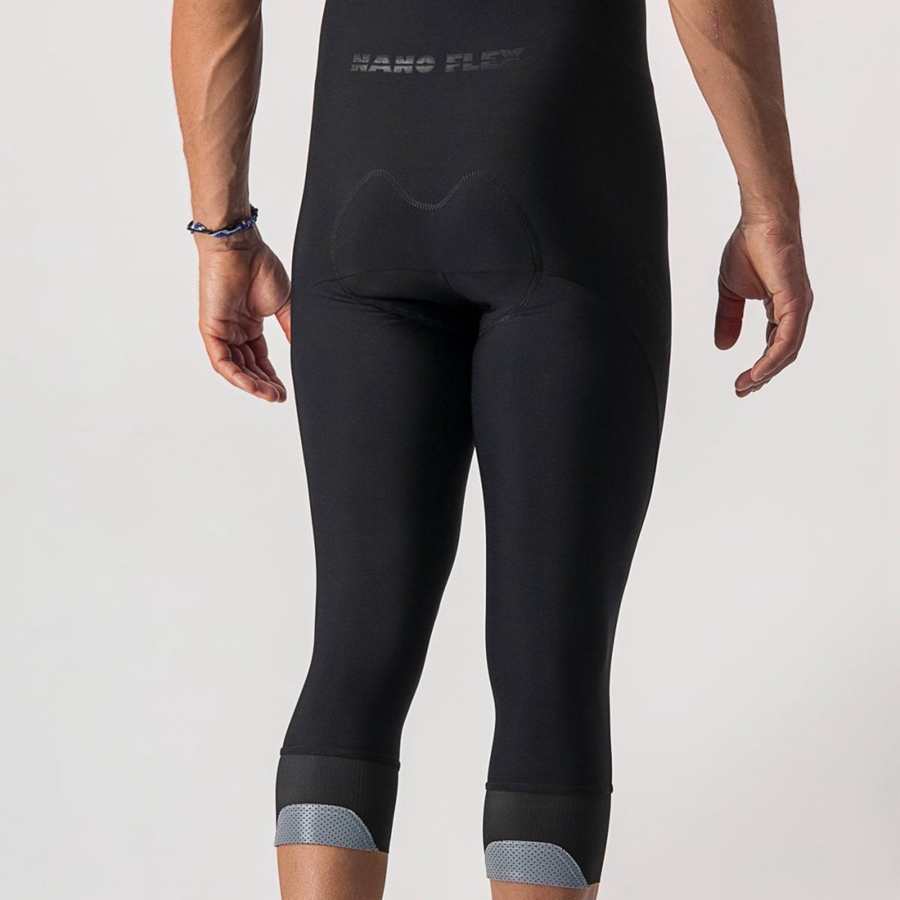 Castelli TUTTO NANO BIB KNICKER Leggings Férfi Fekete | RNIGHDX-89