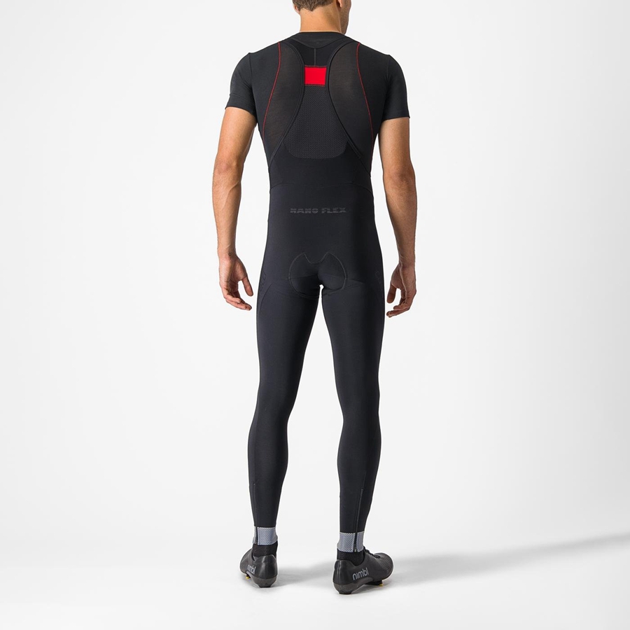 Castelli TUTTO NANO Harisnya Bib-vel Férfi Fekete | SCZLAPG-28