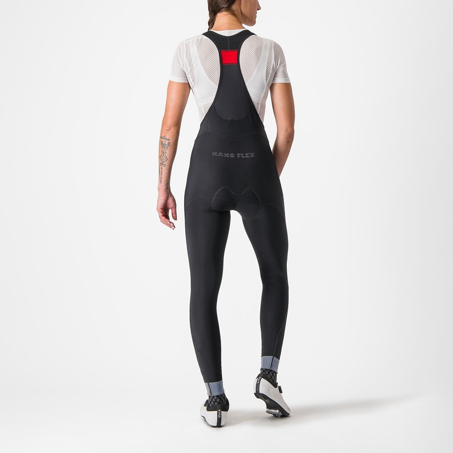 Castelli TUTTO NANO W Harisnya Bib-vel Női Fekete | GWYHDPL-97