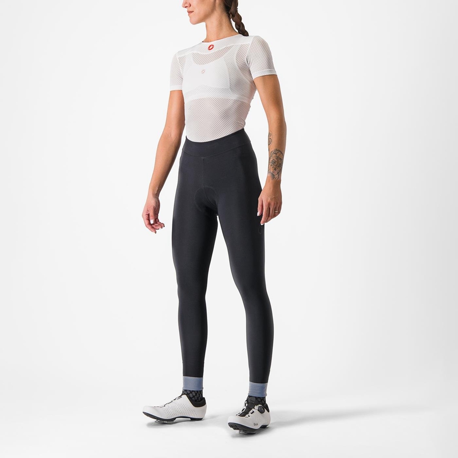 Castelli TUTTO NANO W Leggings Női Fekete | IZXMPHB-87