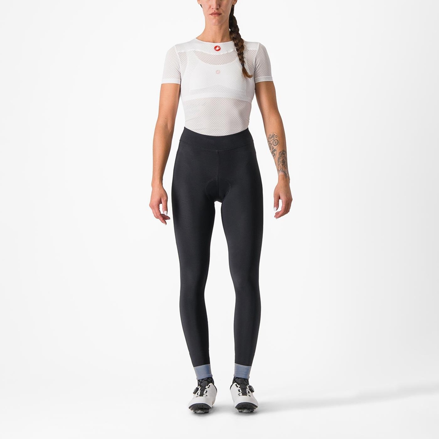 Castelli TUTTO NANO W Leggings Női Fekete | IZXMPHB-87