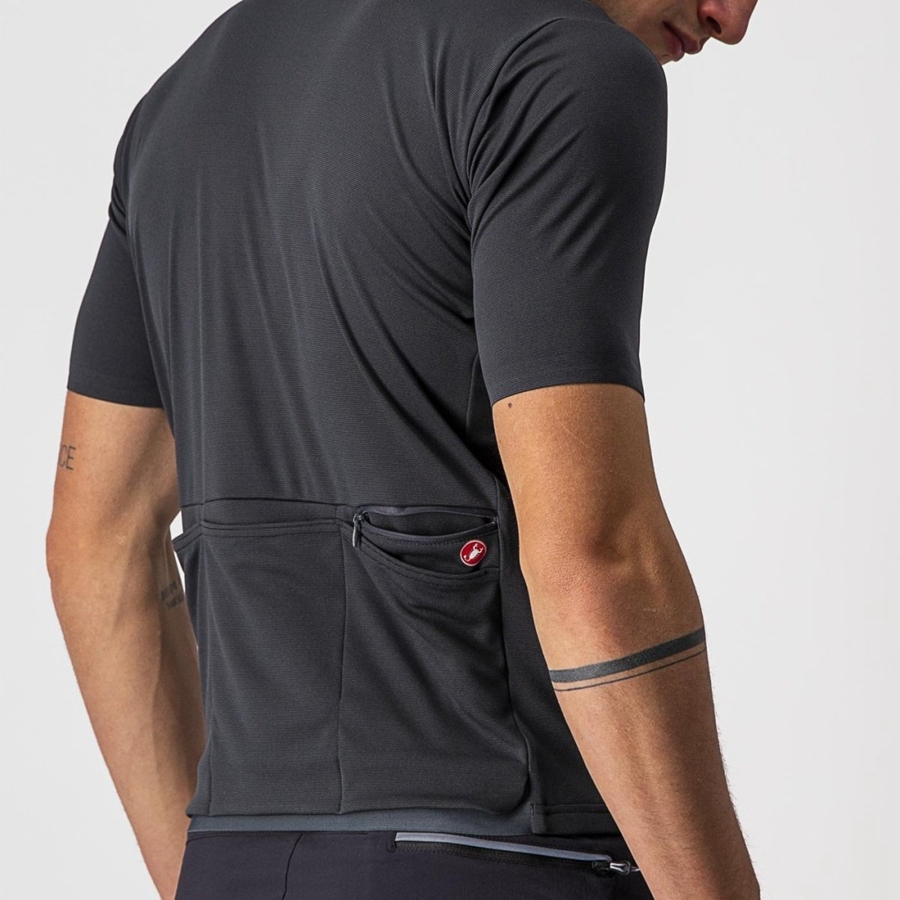 Castelli UNLIMITED ALLROAD Mez Férfi Sötétszürke | CTNZPOL-38