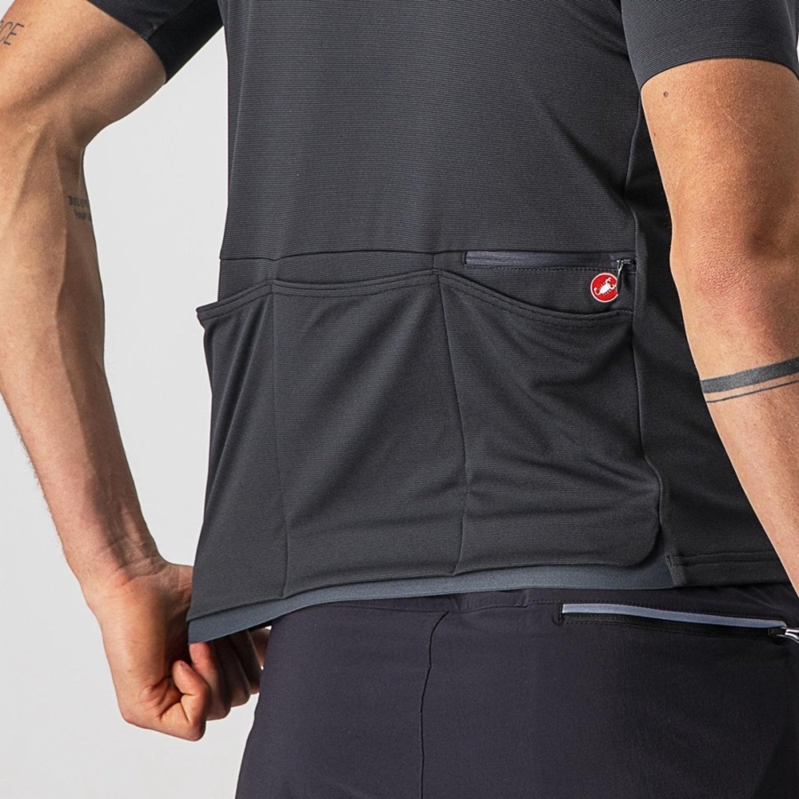 Castelli UNLIMITED ALLROAD Mez Férfi Sötétszürke | CTNZPOL-38