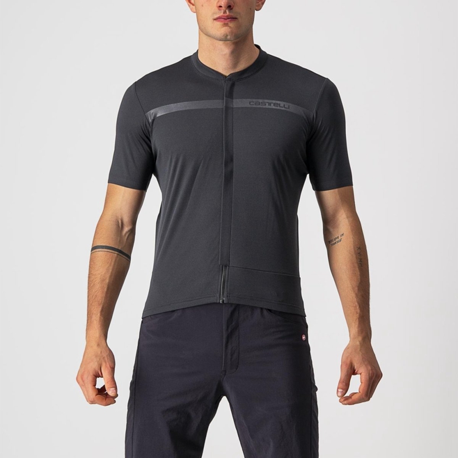 Castelli UNLIMITED ALLROAD Mez Férfi Sötétszürke | CTNZPOL-38