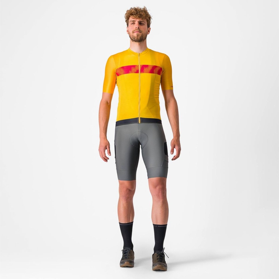 Castelli UNLIMITED ENDURANCE Mez Férfi Piros | GLPXZFO-40